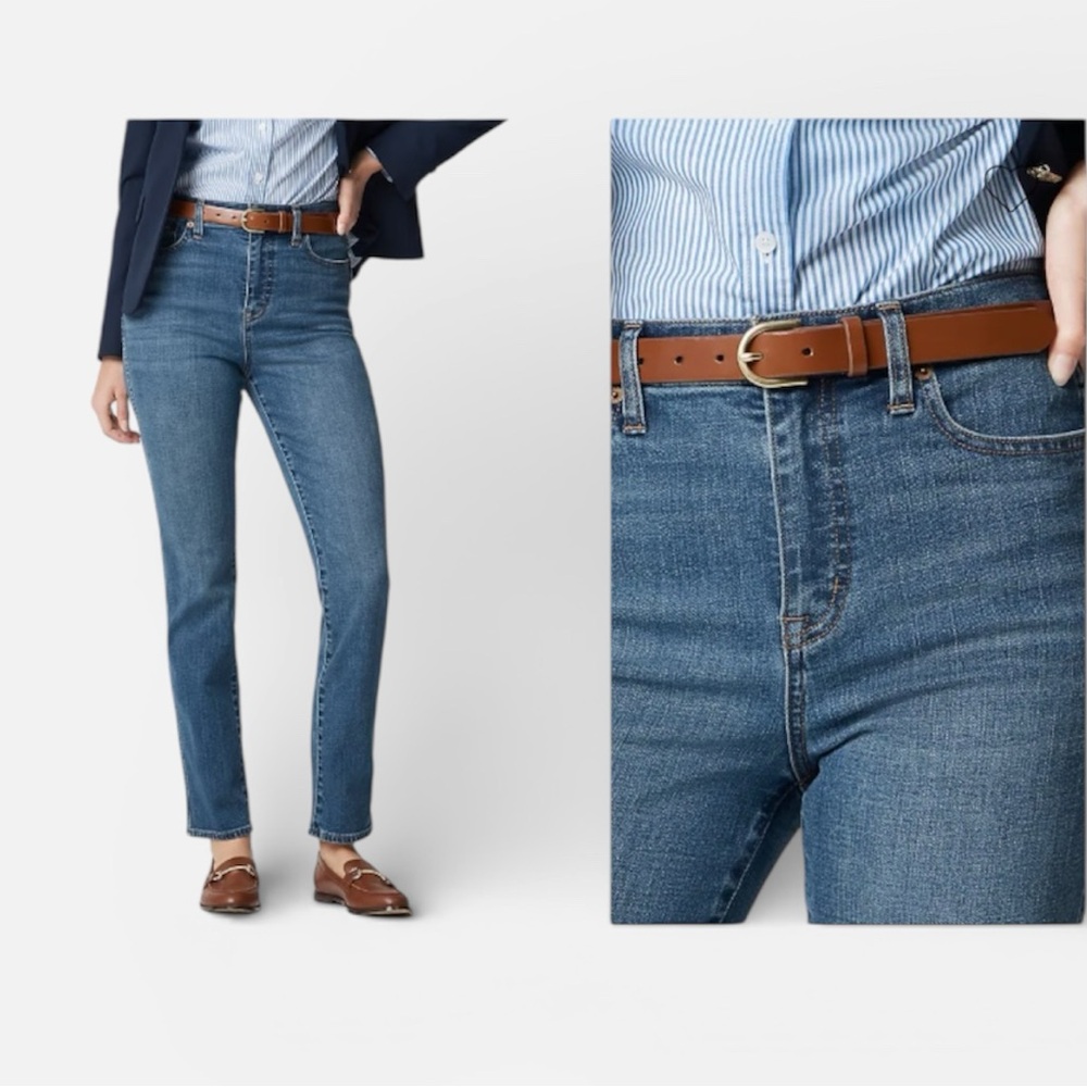 J.CREW HI-RISE CLASSIC VINTAGE STRAIGHT LEG JEANS SIZE 26 EUC VINTAGE STYLE